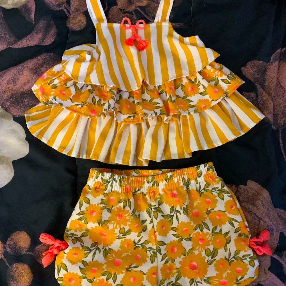 Baby Toddler 2 piece outfit size 24m
